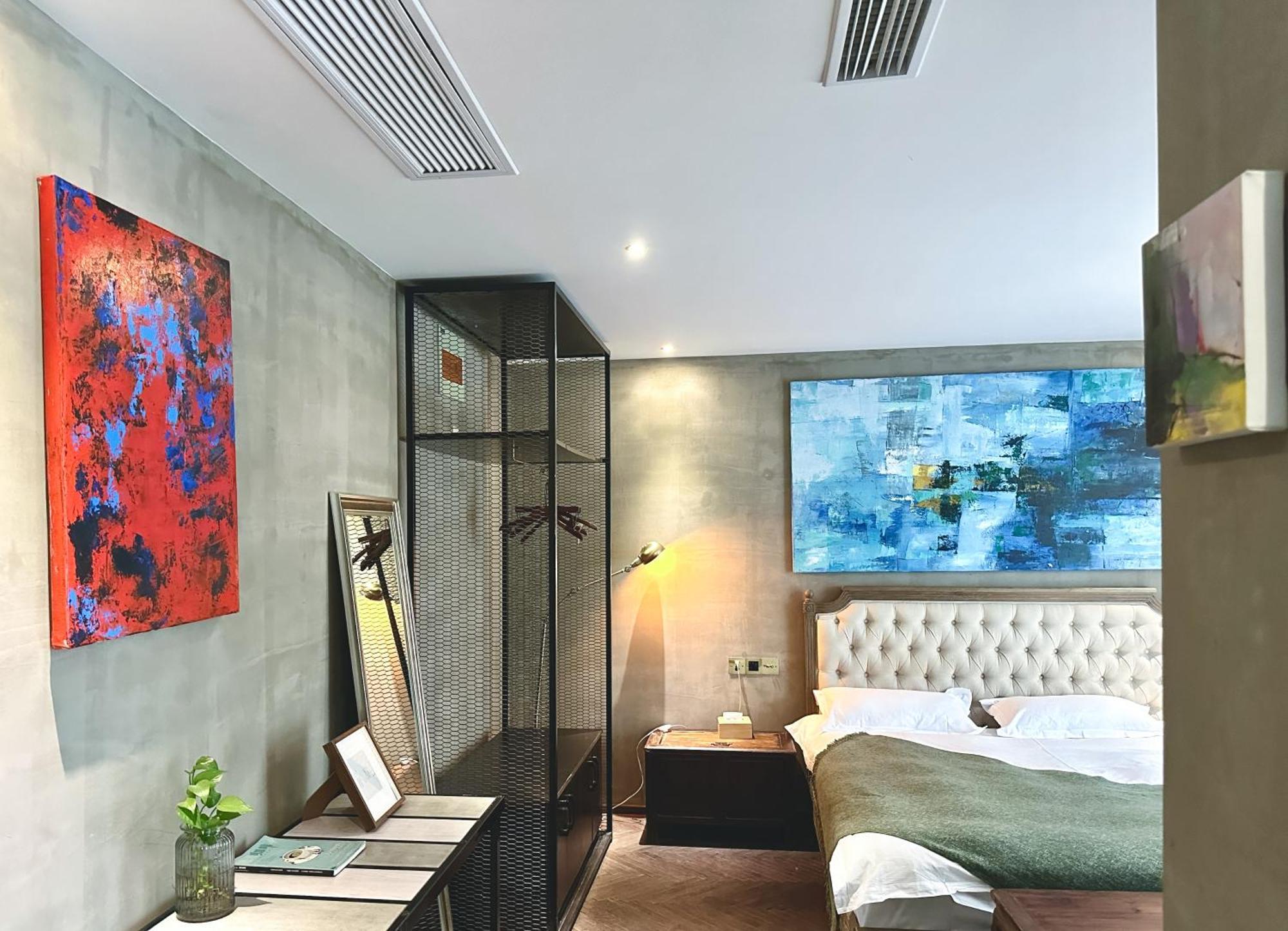 Suzhou Unique Space Design Art Hotel Exterior foto